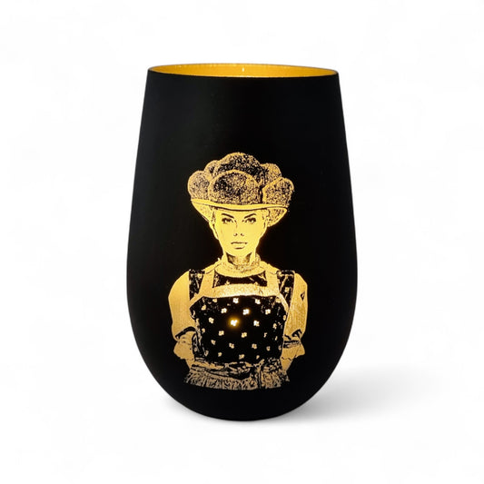 Glaswindlicht Trachten Maidle