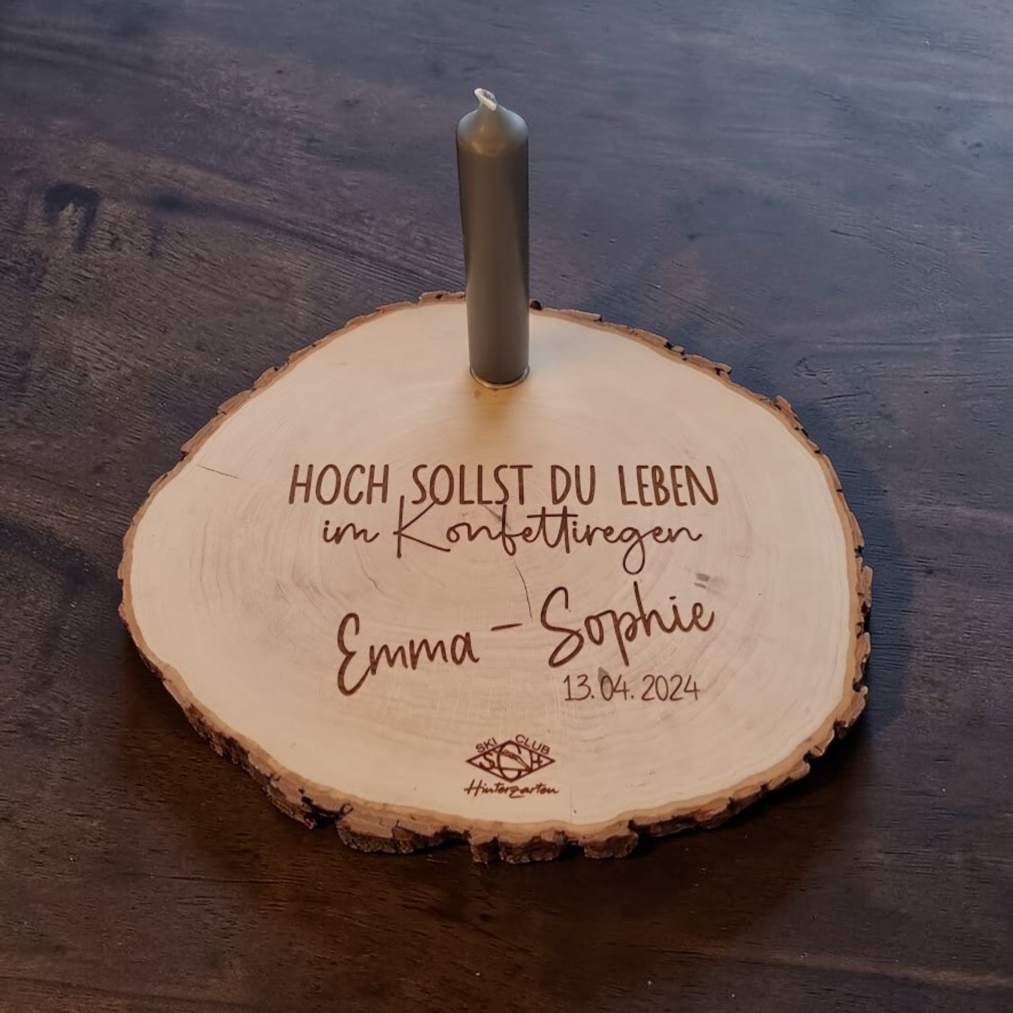 Holzscheibe Emma-Sophie