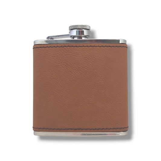 Flachmann Leder
