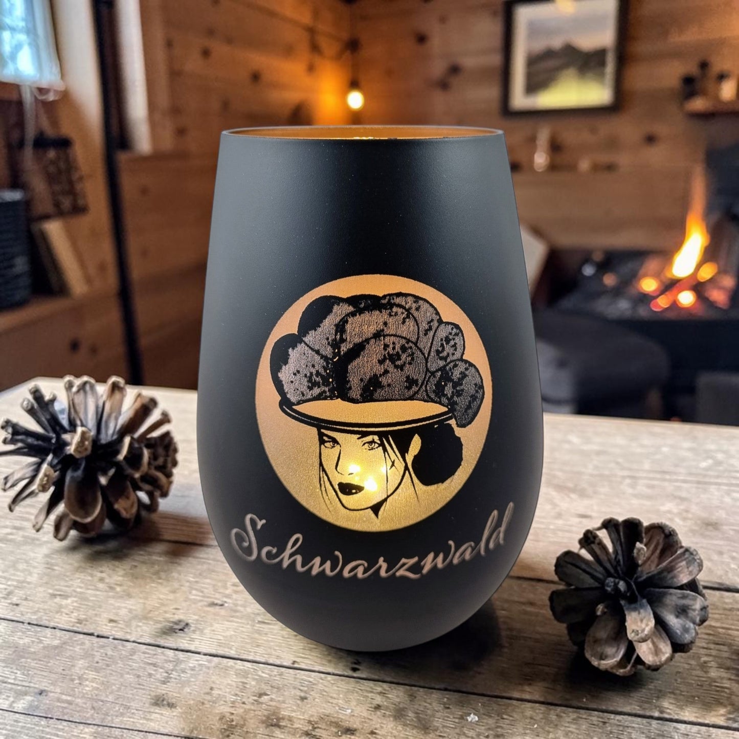Glaswindlicht Schwarzwaldmädel