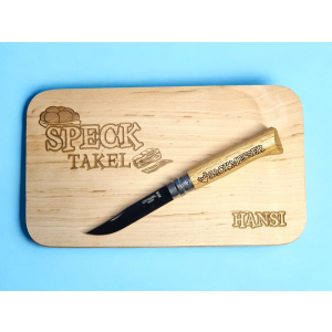 Vesperbrett Speck Takel & Sackmesser Set –...